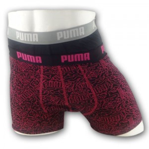 Puma - Caviar Boxershorts - 2pack (Zwart/Paars)