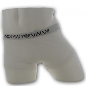 Emporio Armani - Stretch Cotton Trunk - White