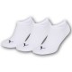 Puma Socks - invisible - 3pack wit