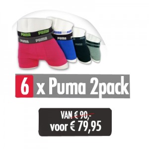 Puma - 6 x 2pack Boxershort - Top Deal